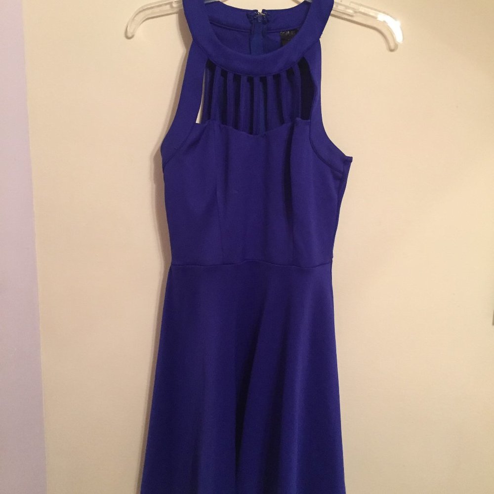 Blue Short Dress
